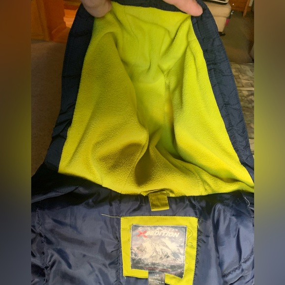 Xpedition Windproof Triple Closure Winter Coat, Bright Colors! Size L 12-l4, EUC - Picture 8 of 16